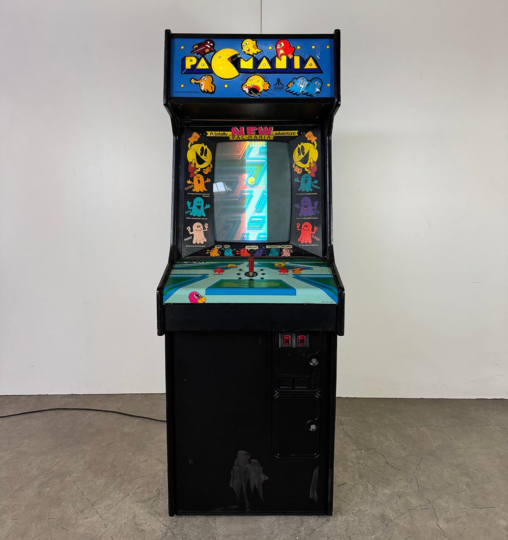 1987 Atari Licensed Namco Pac-Mania Maze Video Game Arcade (1 of 13)