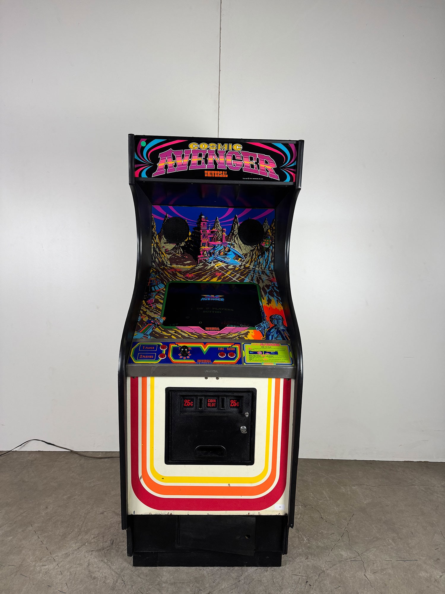 1981 Universal Cosmic Avenger Horizontally Scrolling Shooter Video Game Arcade (1 of 19)