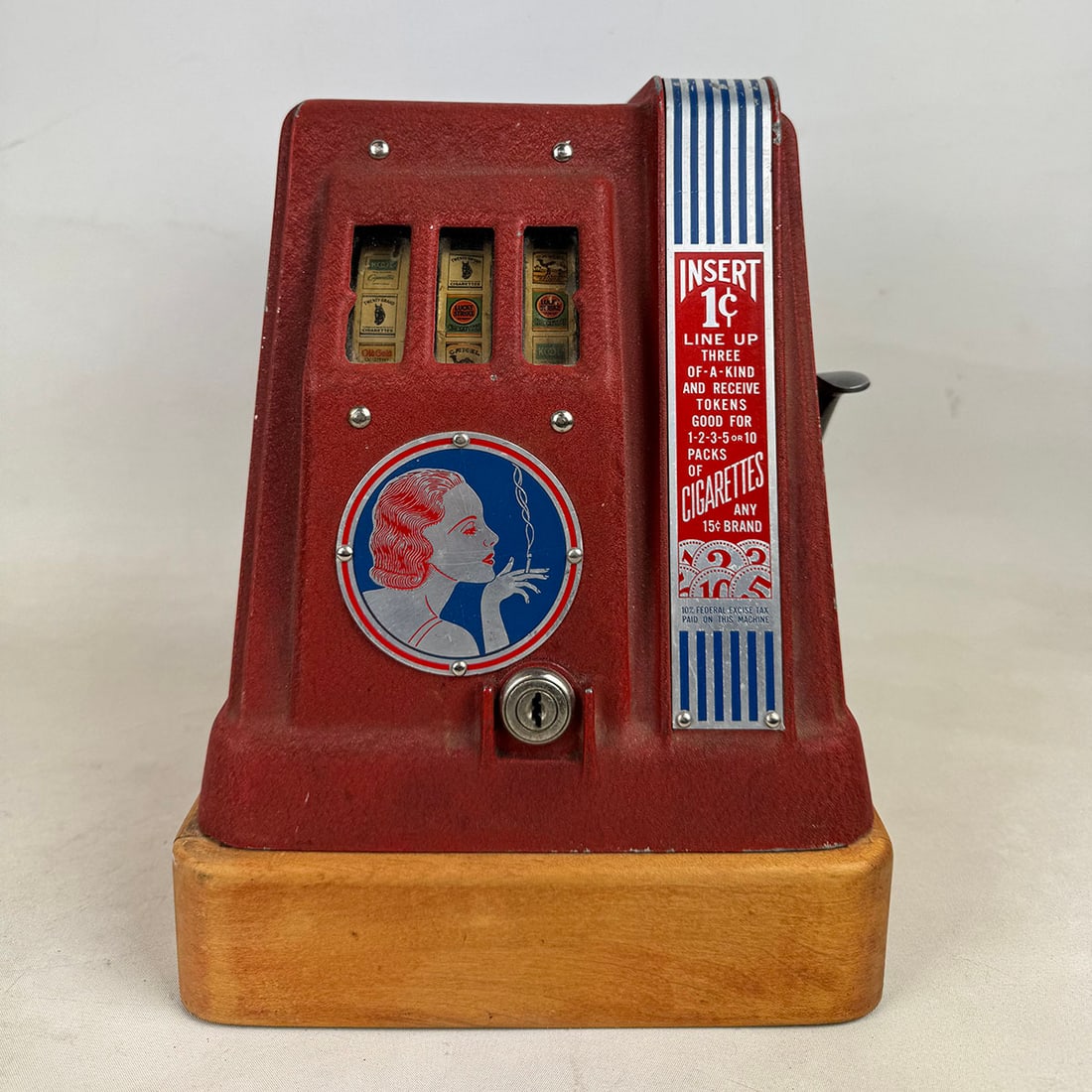 Groetchen Ginger 1 Cent Cigarette Trade Stimulator ca. 1937 (1 of 13)