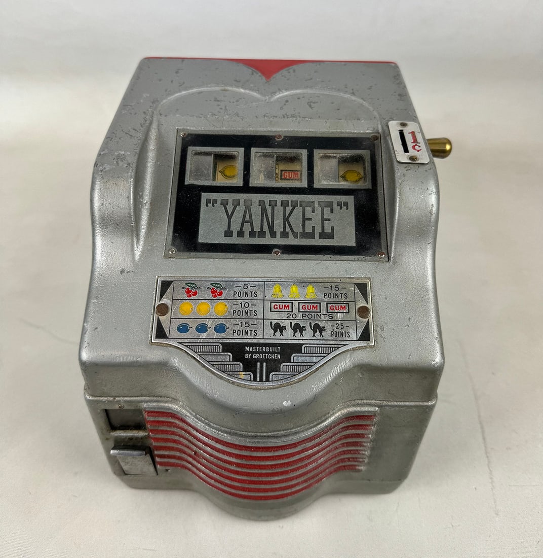 Groetchen Yankee 1 Cent Gumball Trade Stimulator ca. 1941 (1 of 10)