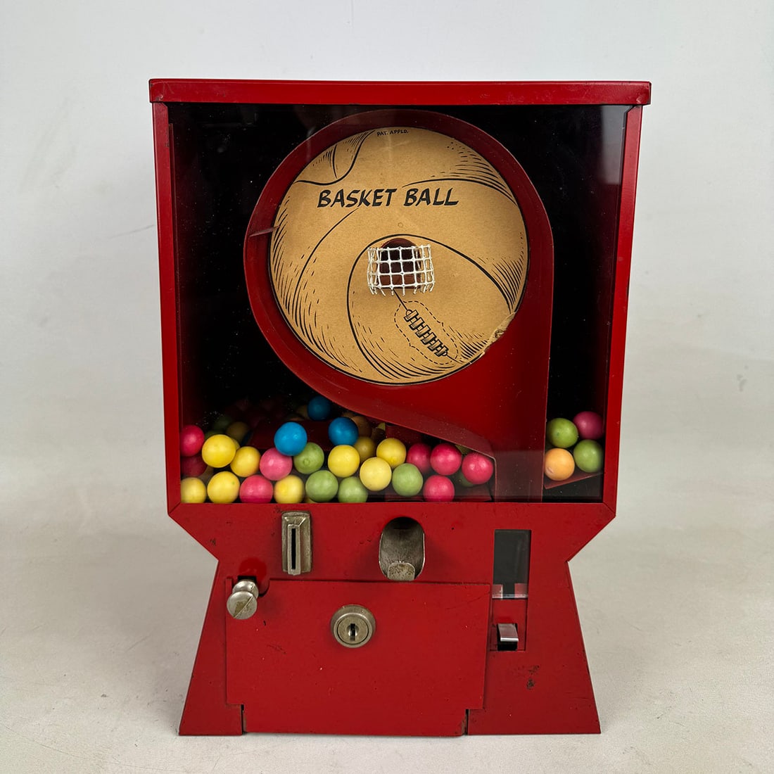 Coast Vending Inc. "Basket Ball" 1 Cent Gumball Vending Machine 1950-1955 (1 of 11)