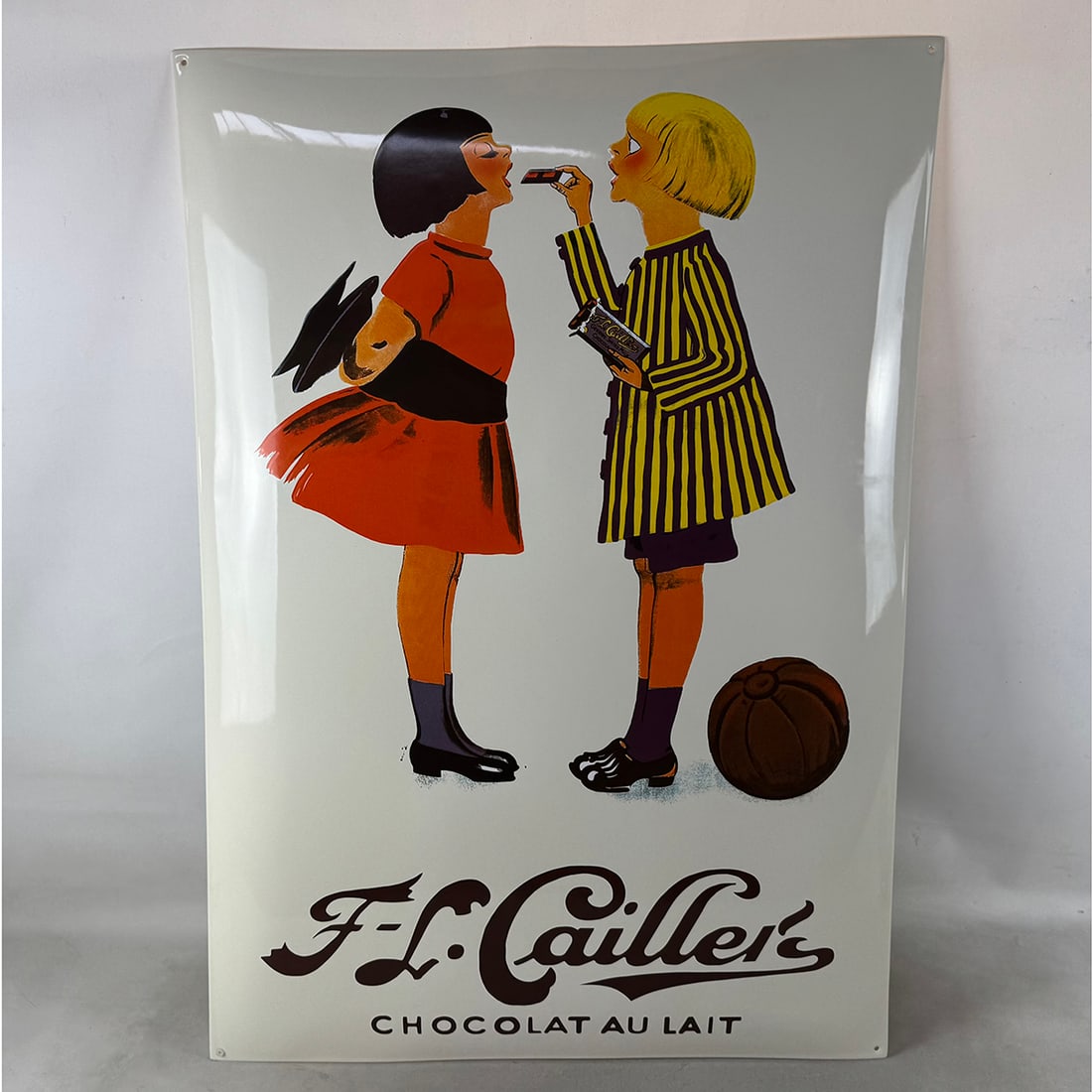 Cailler Chocolate Enamel Sign (1 of 4)