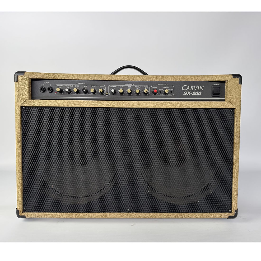 Andy Tielman Stage Used 1997 Carvin SX-200 2x12 100W Solid State Guitar Amplifier (1 of 13)