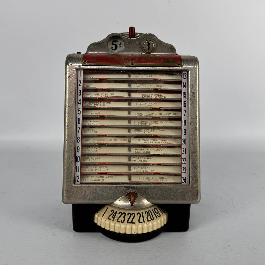 1946-1950 Wurlitzer Model 3031 Wallbox (1 of 9)