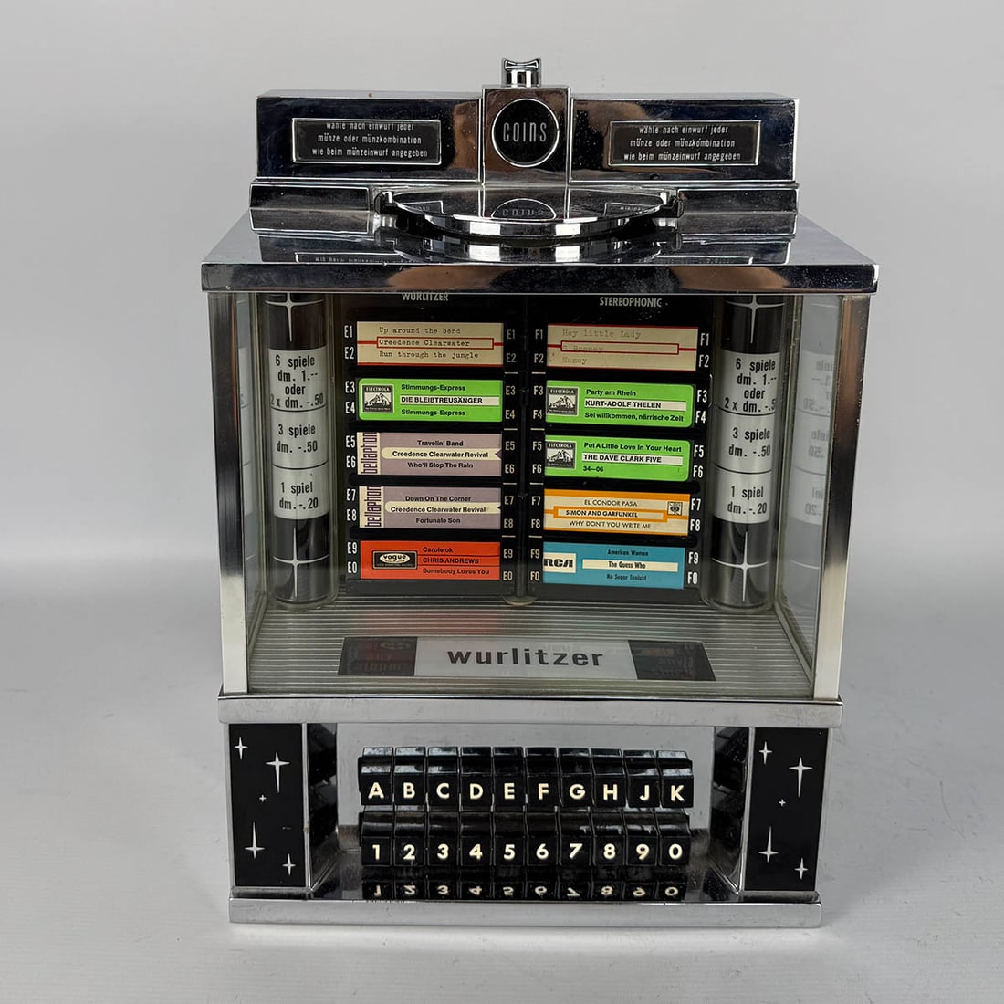 1967-1970 Wurlitzer Model 5225B Wallbox (1 of 9)