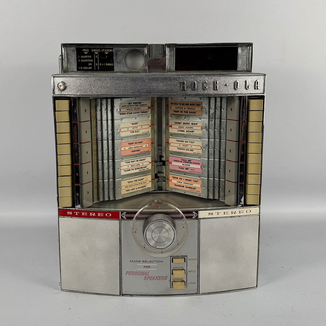 1967 Rock-Ola Model 503 Wallbox with 160 Selections (1 of 12)