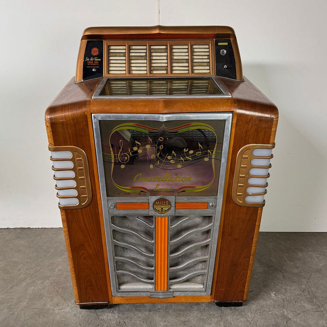 1951 Mills Evans Constellation 135 Jukebox (1 of 12)
