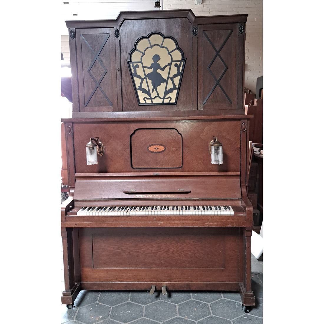 5¢ J.p. Seeburg Piano Co. Style H Orchestrion.