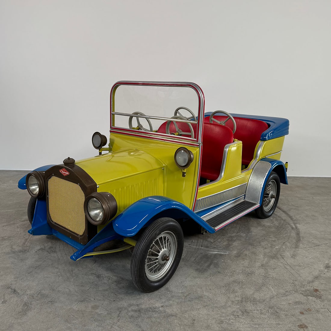 Restored 1974 Autopede Ford Model T Carousel Car in Yellow Finish (1 of 14)