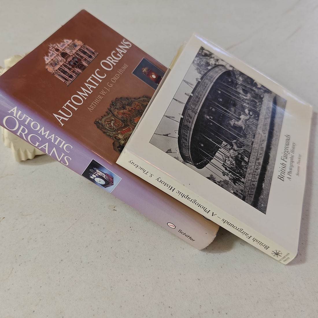 Lot of 2 Books - "Automatic Organs", "British Fairgrounds": Lot of 2 Books - "Automatic Organs", "British Fairgrounds". In various conditions. Location: Medina, Minnesota, USA.