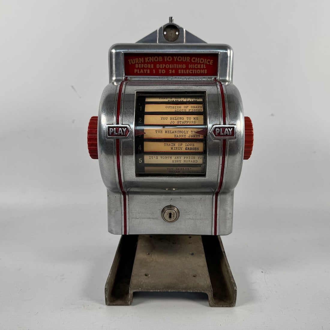 Packard Butler Wallbox with Red Knobs (1946-1949) with a Bar Mounting Bracket (1 of 12)