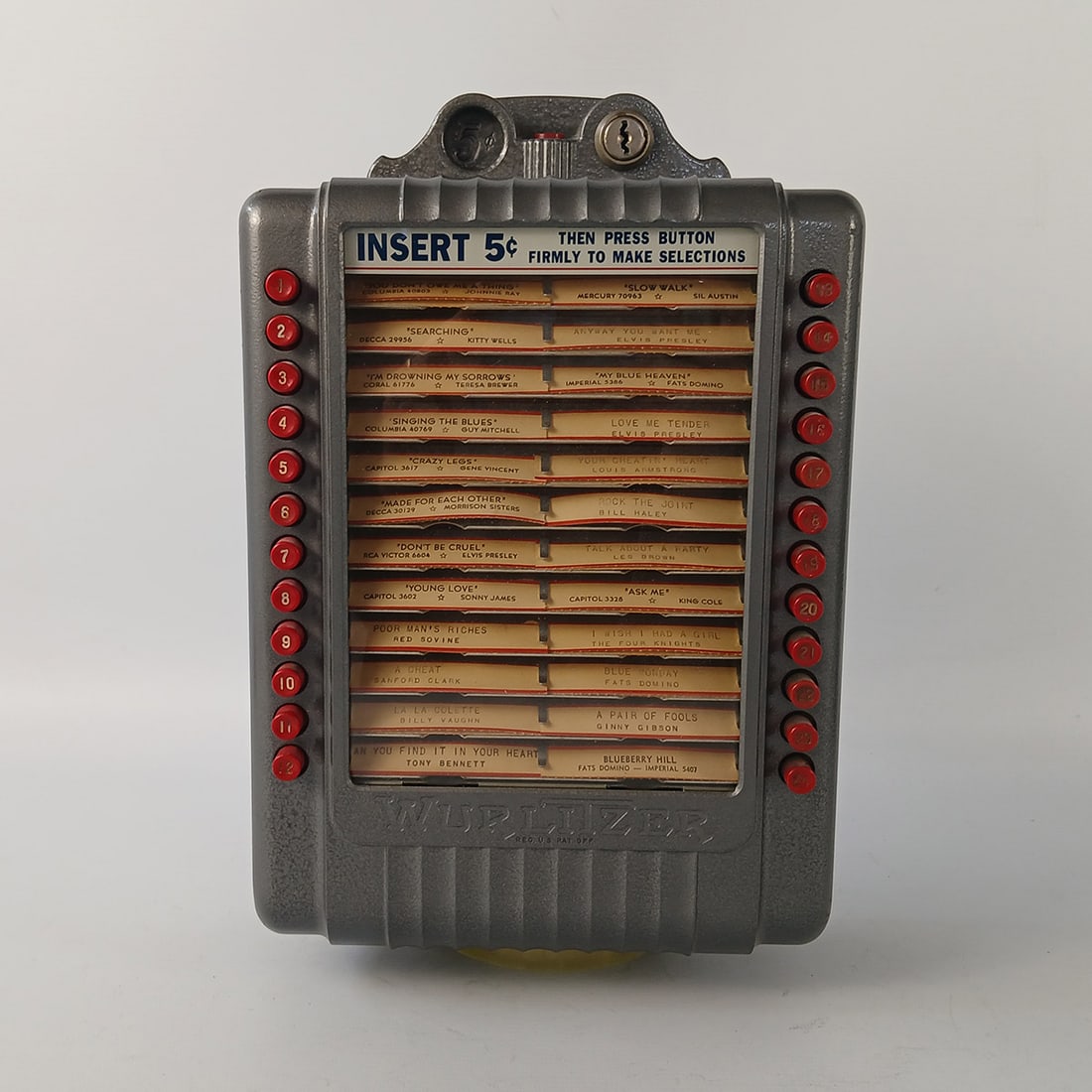 Wurlitzer 3025 Wallbox (1946-1950) (1 of 13)