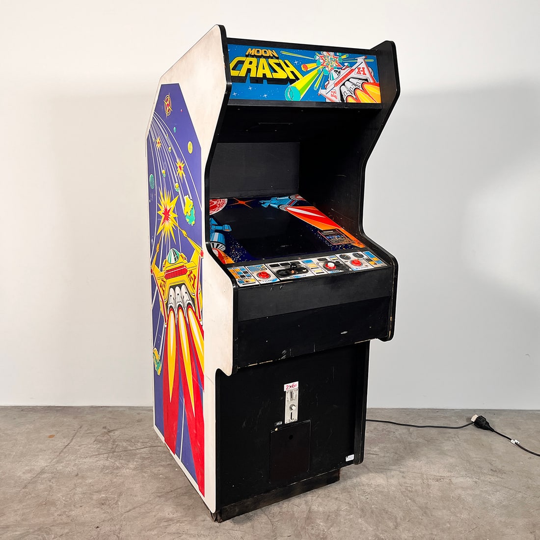 Nichibutsu Moon Crash Arcade Cabinet with Moon Cresta PCB (ca. 1979) (1 of 20)
