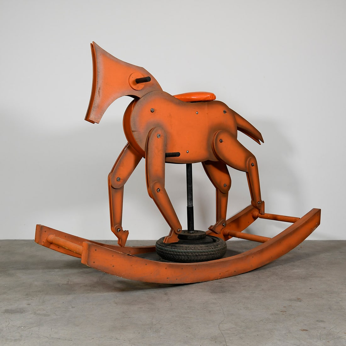 Oversized Wooden Rocking Horse "Salinero" (1 of 16)