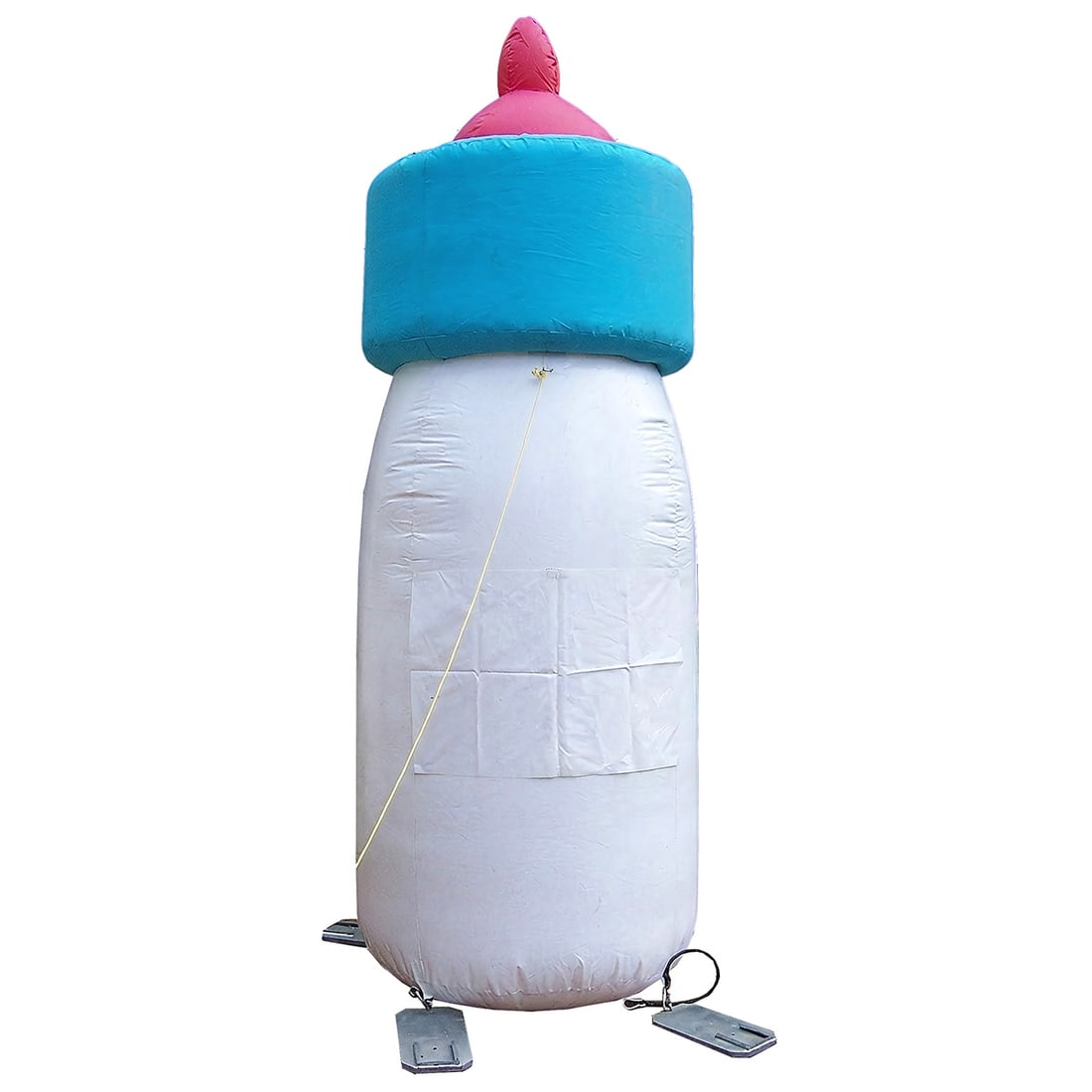 Inflatable Baby Bottle - "It's a Boy!" Gender Reveal Decoration: This Inflatable Baby Bottle is an eye-catching celebratory decoration specifically designed for gender reveals, baby showers, or homecoming events, featuring the prominent "It's a Boy!" announcement.