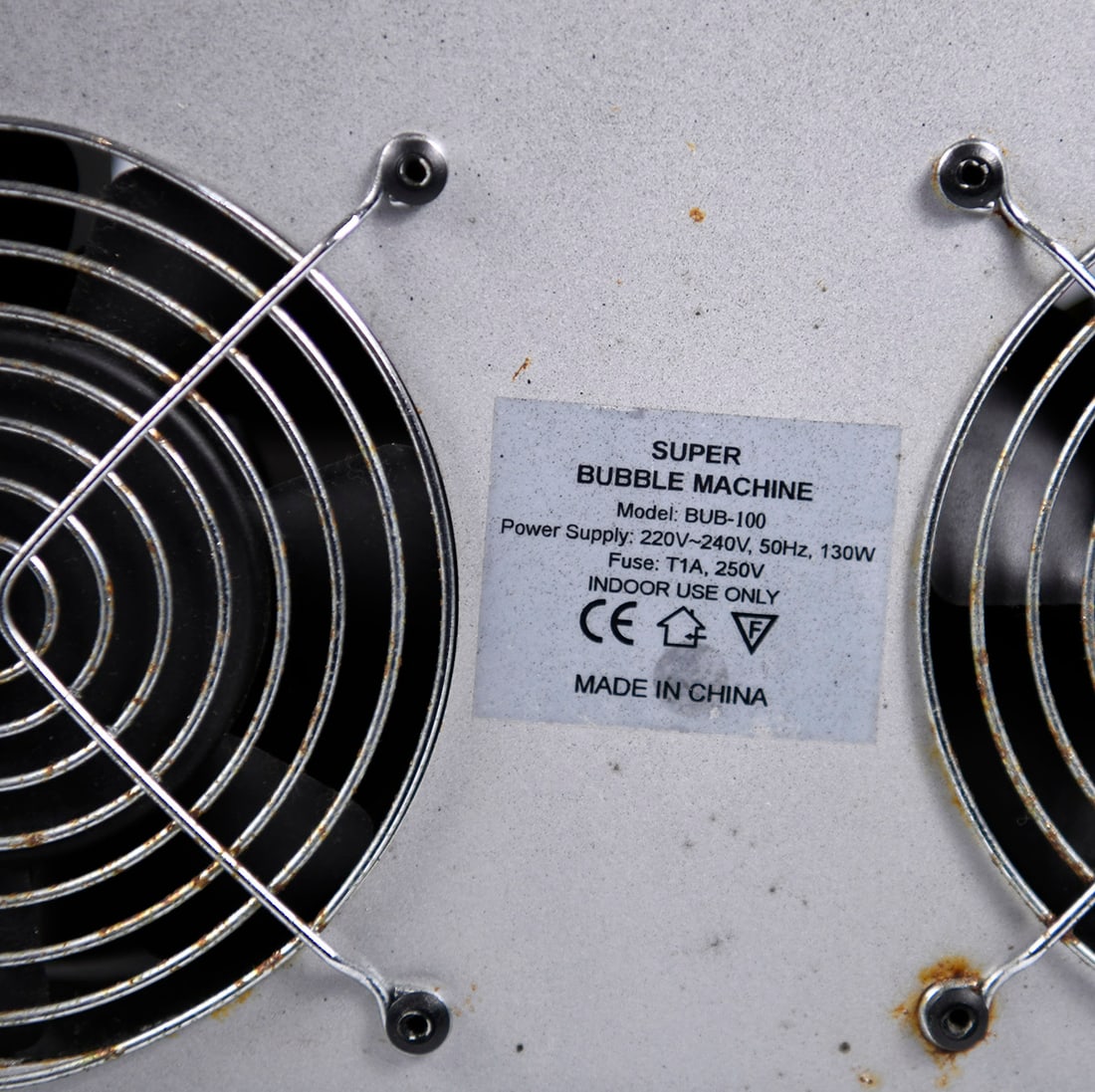 Large Double Bubble Machine with Bubble Liquid - 6