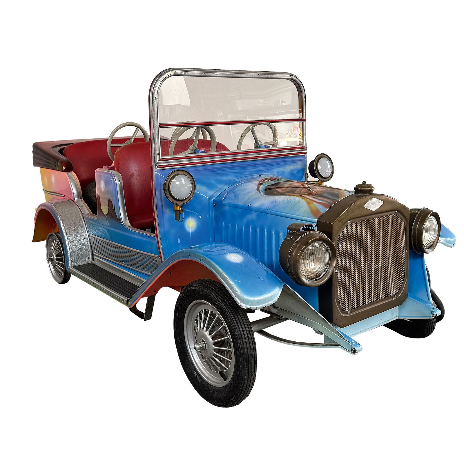 1974 Autopede Ford Model T Carousel Car in Native American Theme (1 of 15)