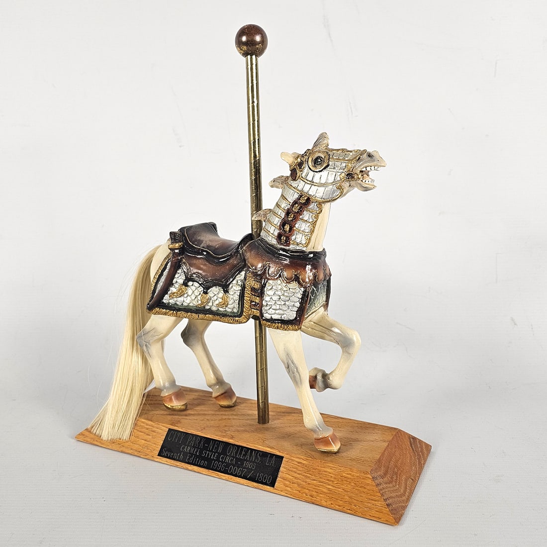 Collectible Carmel Style Carousel Horse Miniature (1 of 7)