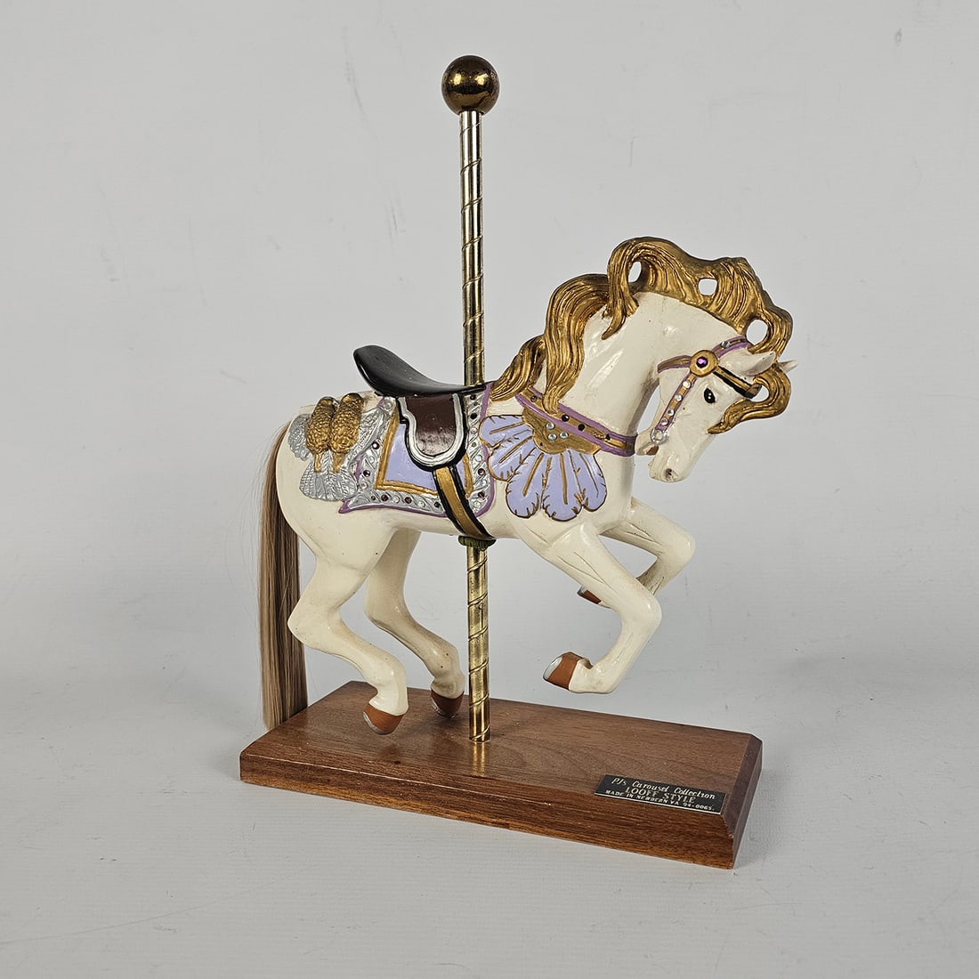 PJ's Carousel Collection Looff Style Miniature Carousel Horse (1 of 14)