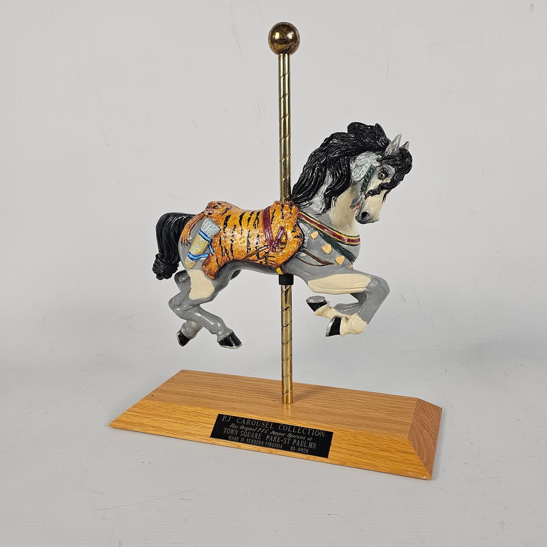 PJ' Carousel Collection "P.T.C. Jumper" Carousel Horse Miniature (1 of 9)
