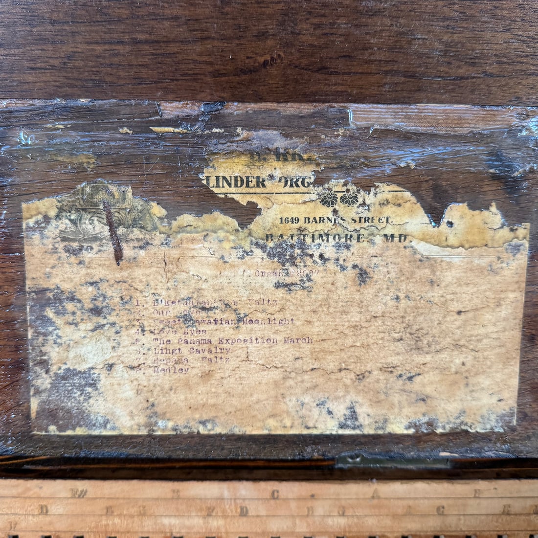 44-Key Bruder Barrel Organ - 18