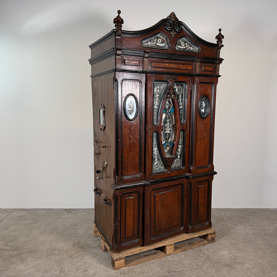 French Simoens & Lorez Coin-Op 10 Tune Barrel Orchestrion Jazz-Band "AS" (ca. 1920) (1 of 16)