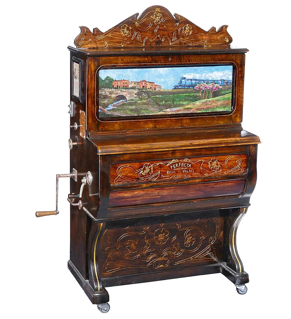 French Barrel Piano - "Baby Piano" (ca. 1920) (1 of 8)