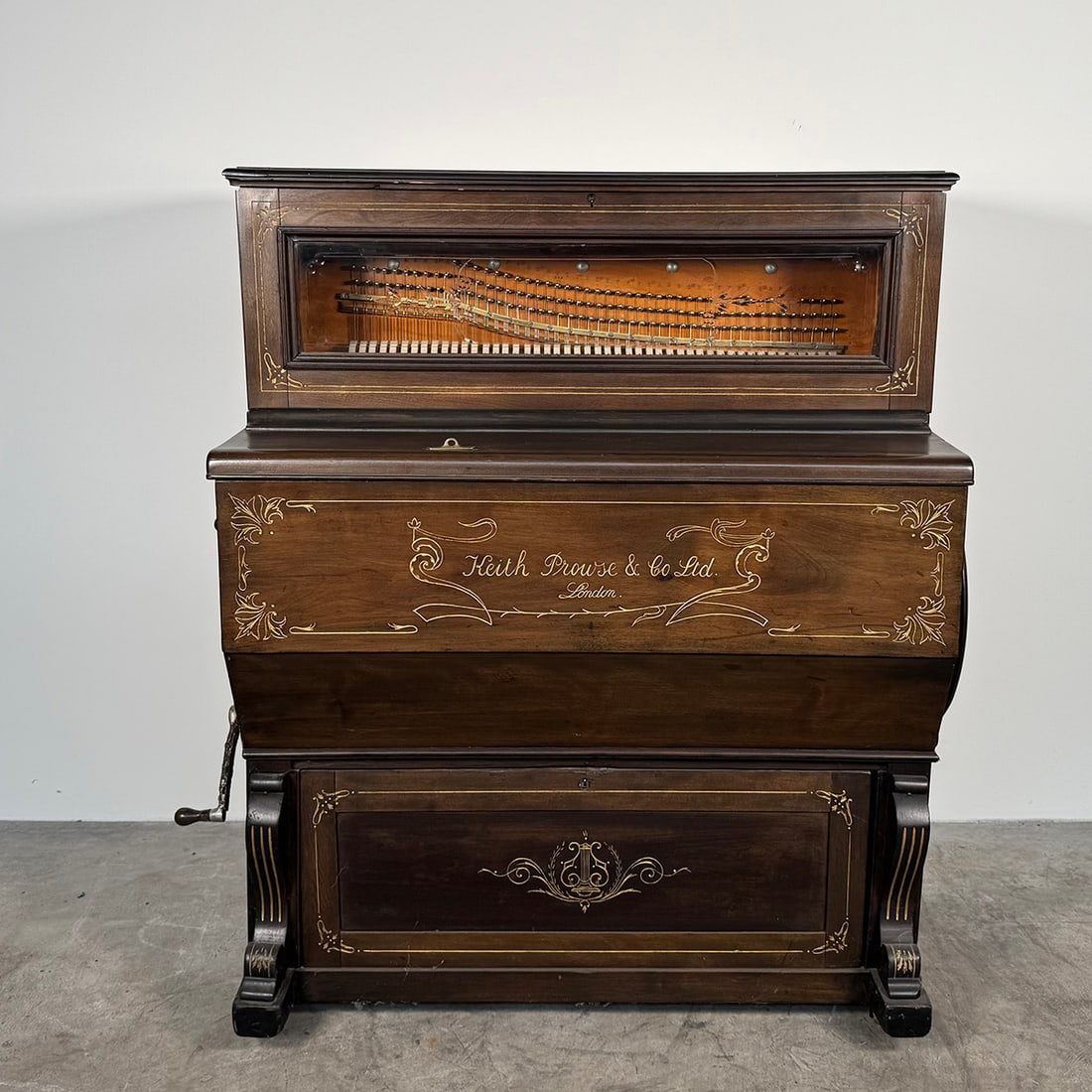 Coin Operated 10 Melody Barrel Piano (1895) (1 of 13)