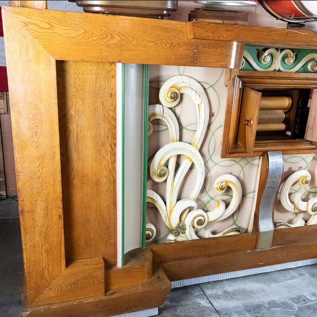 88 Keyless Arthur Bursens "Arburo" Paper Roll Dance Organ (ca. 1950s) - 2