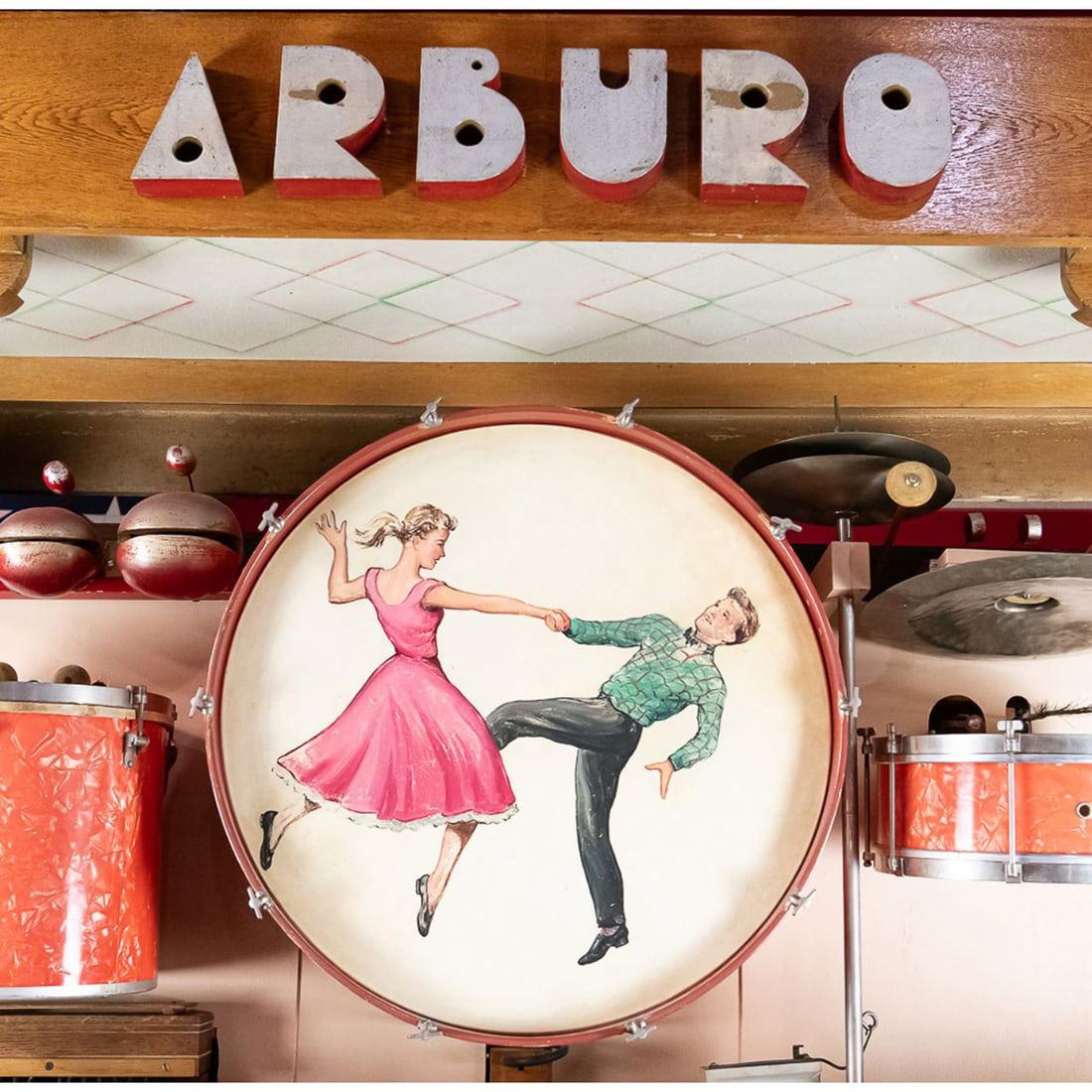 88 Keyless Arthur Bursens "Arburo" Paper Roll Dance Organ (ca. 1950s) - 5