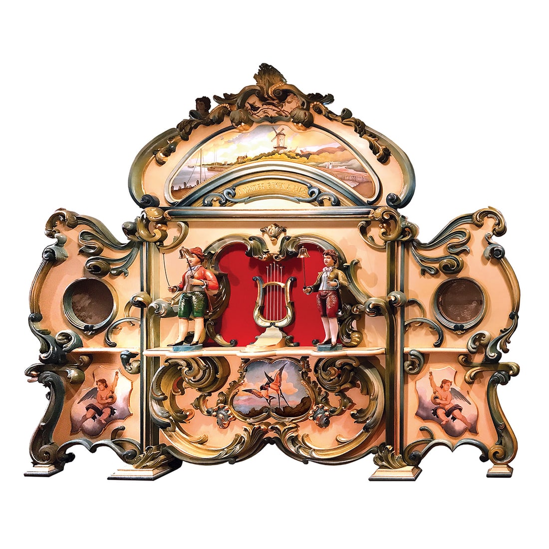 64 Key Jules Vander Beken Fairground Organ Ca. 1912: Beautifull 64 Key Jules Vander Beken Fairground Organ. Julius Bartholomeus Vander Beken was born in 1868. He received the training in building mechanical organs at the works of Louis Francois Hooghuys