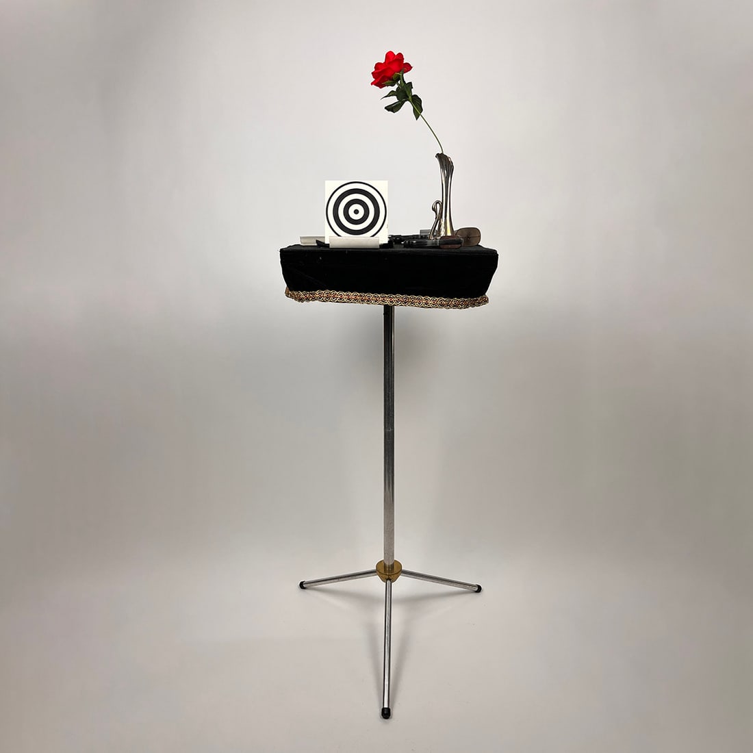 Original Jumbo Sidekick by Collector's Workshop: Original Jumbo Sidekick by Collector’s Workshop. A spectator selects a card from a jumbo deck. Using a pistol, the spectator attempts to shoot the chosen card out of the deck…. But … BANG! the t