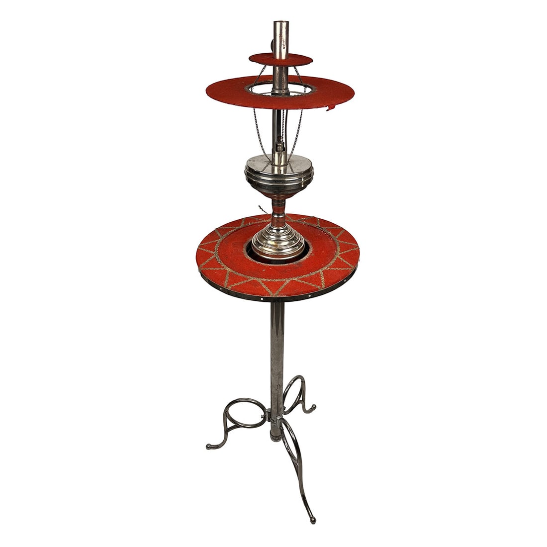 Disappearing Petroleum Lamp Magic Trick Ca. 1910 (1 of 16)