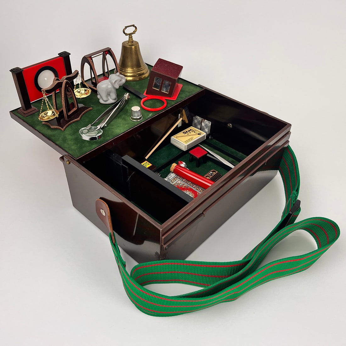 Flee Circus by Hakan Varol, Germany: Flee Circus by Hakan Varol. Self-contained flea circus includes numerous extra accessories including scales, magnifying glass, cards, tweezers, swing, and more. Not all flees included anymore, only tw