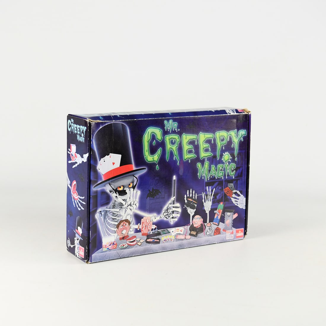 Mr. Greepy Magic (new): Enter the mysterious world of magic with the Mr. Creepy Magic set. This spooky-themed magic kit includes a variety of tricks and props that allow young magicians to perform surprising and entertaining