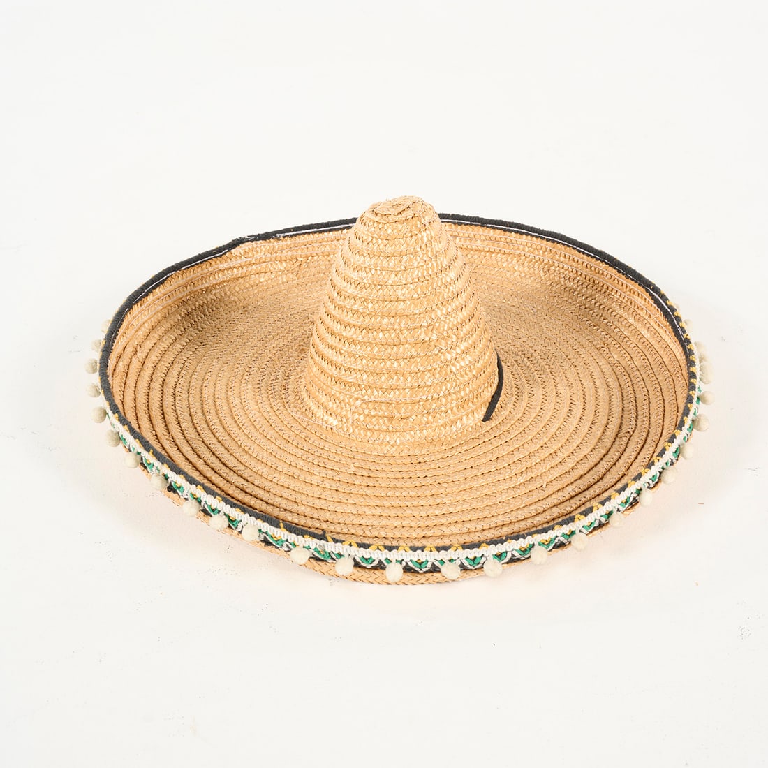 Woven Straw Sombrero from the Royce Collection: Woven straw sombrero from the Royce Collection. Please use our provided images to judge the condition. Location: The Netherlands, Tilburg.