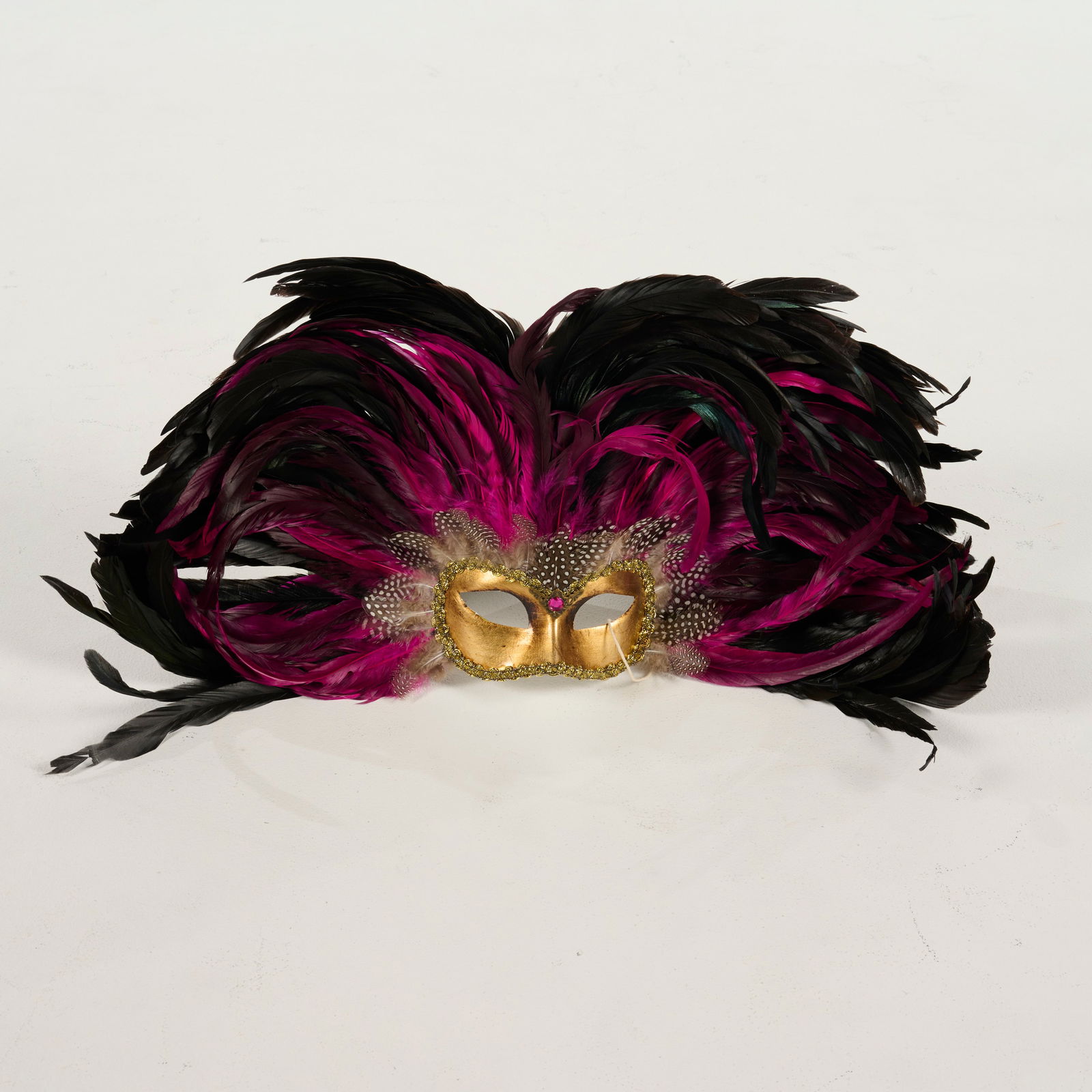 Original Hand-painted Venetian Masquerade Half-Mask from the Royce Collection (1 of 3)