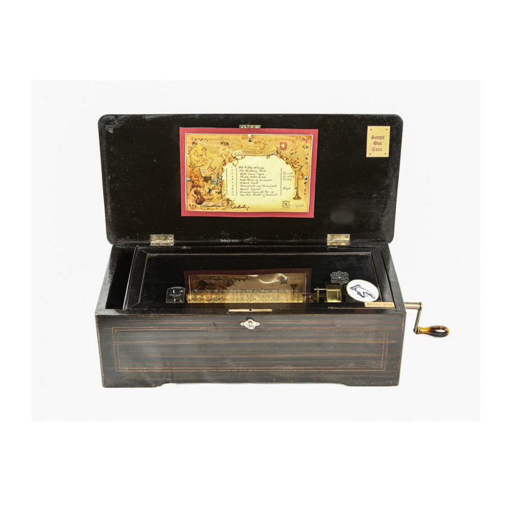 Mermod Freres 10 Tune Coin-Op. Cylinder Music Box (1 of 13)