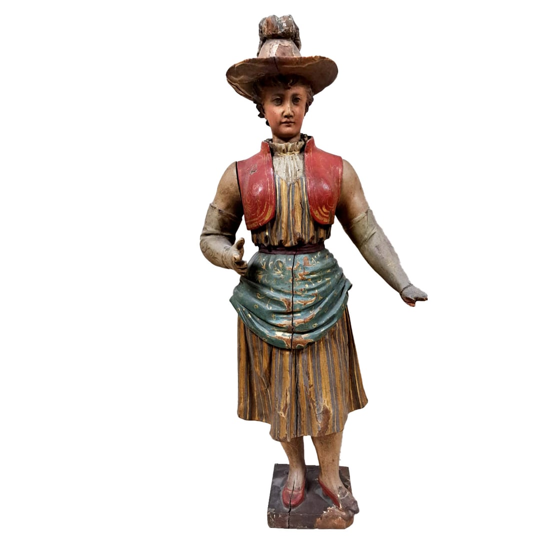 Original Antique Demetz Organ Figure with Two Mechanical Movements (1 of 15)