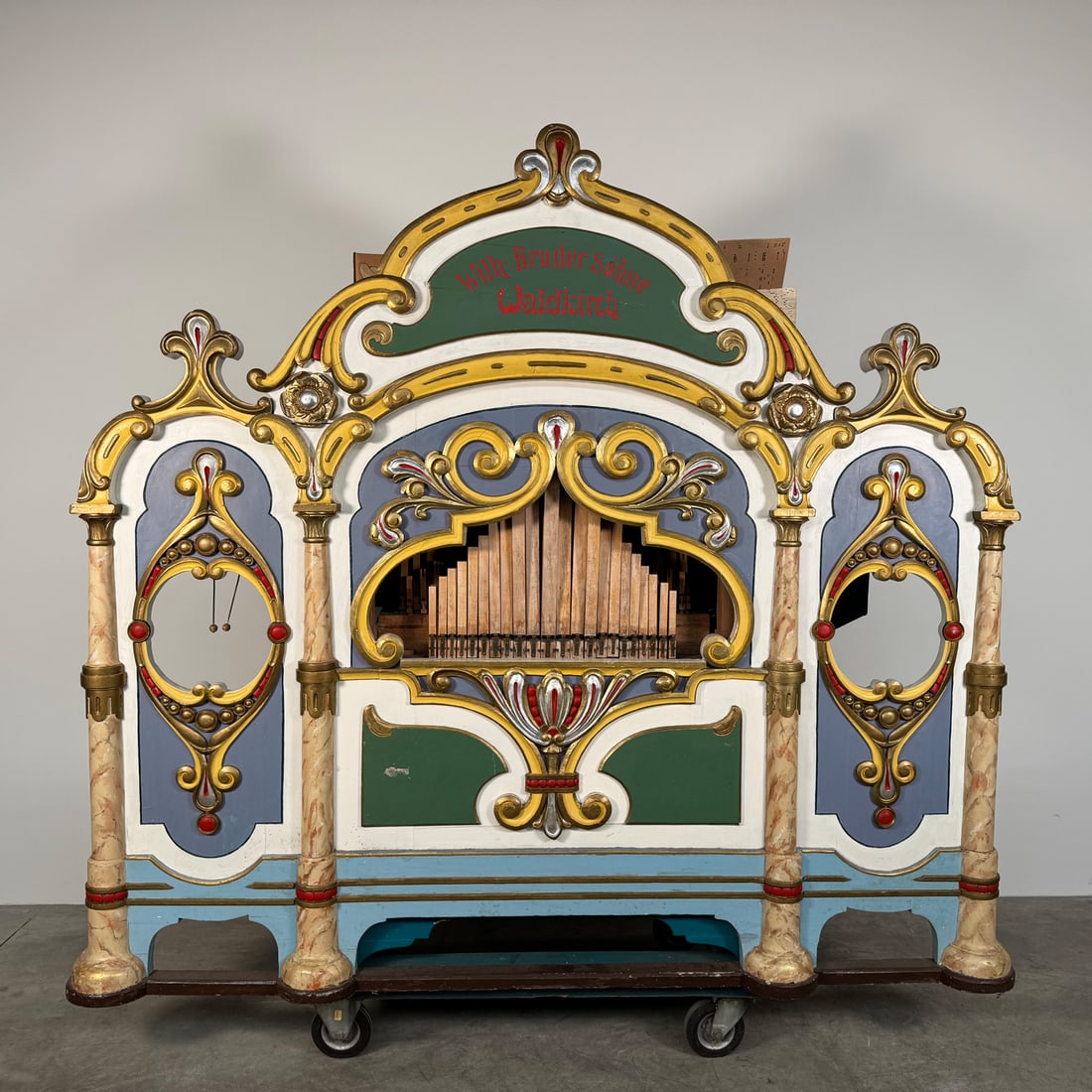 41/42-Keyless Wilhelm Bruder Sohne Model 78 Organ ca. 1930 (1 of 20)