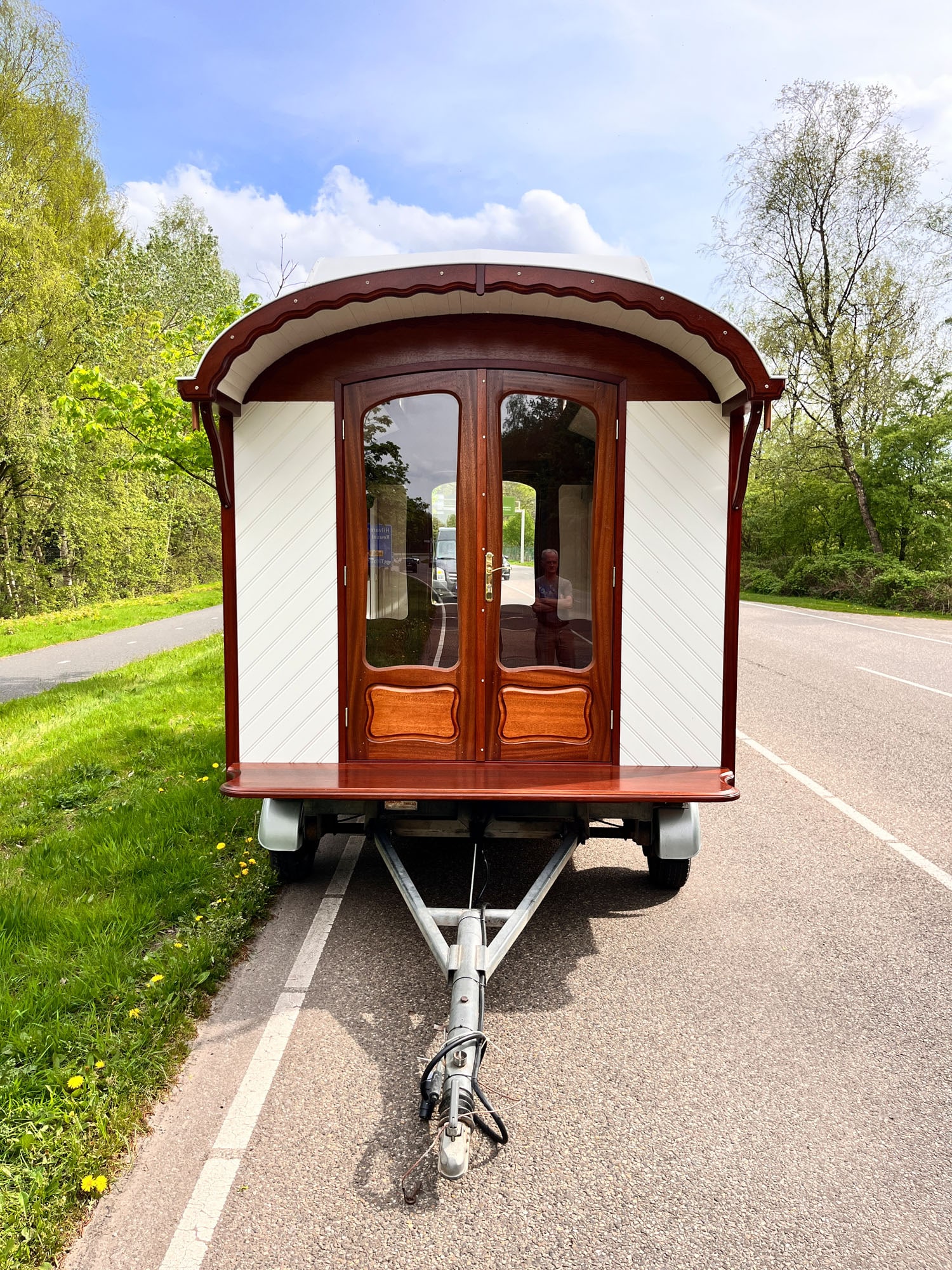 6 Meter Long Gypsy Wagon with the Famous Raised 'Cuckoo' Roof (ca. 2018) - 3