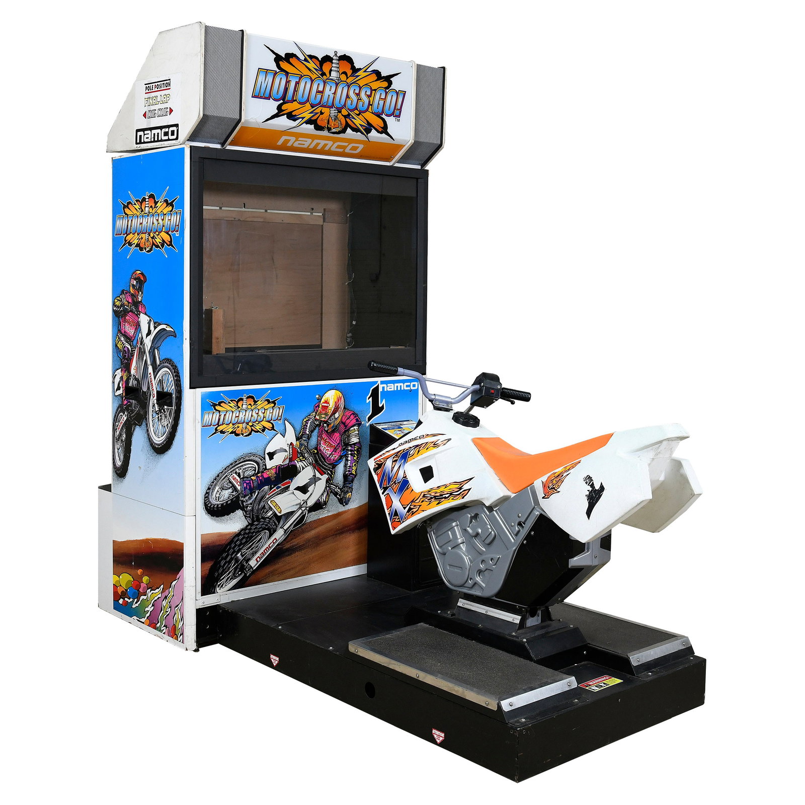 Namco Motocross Go! DX Arcade Game (1997) (1 of 13)