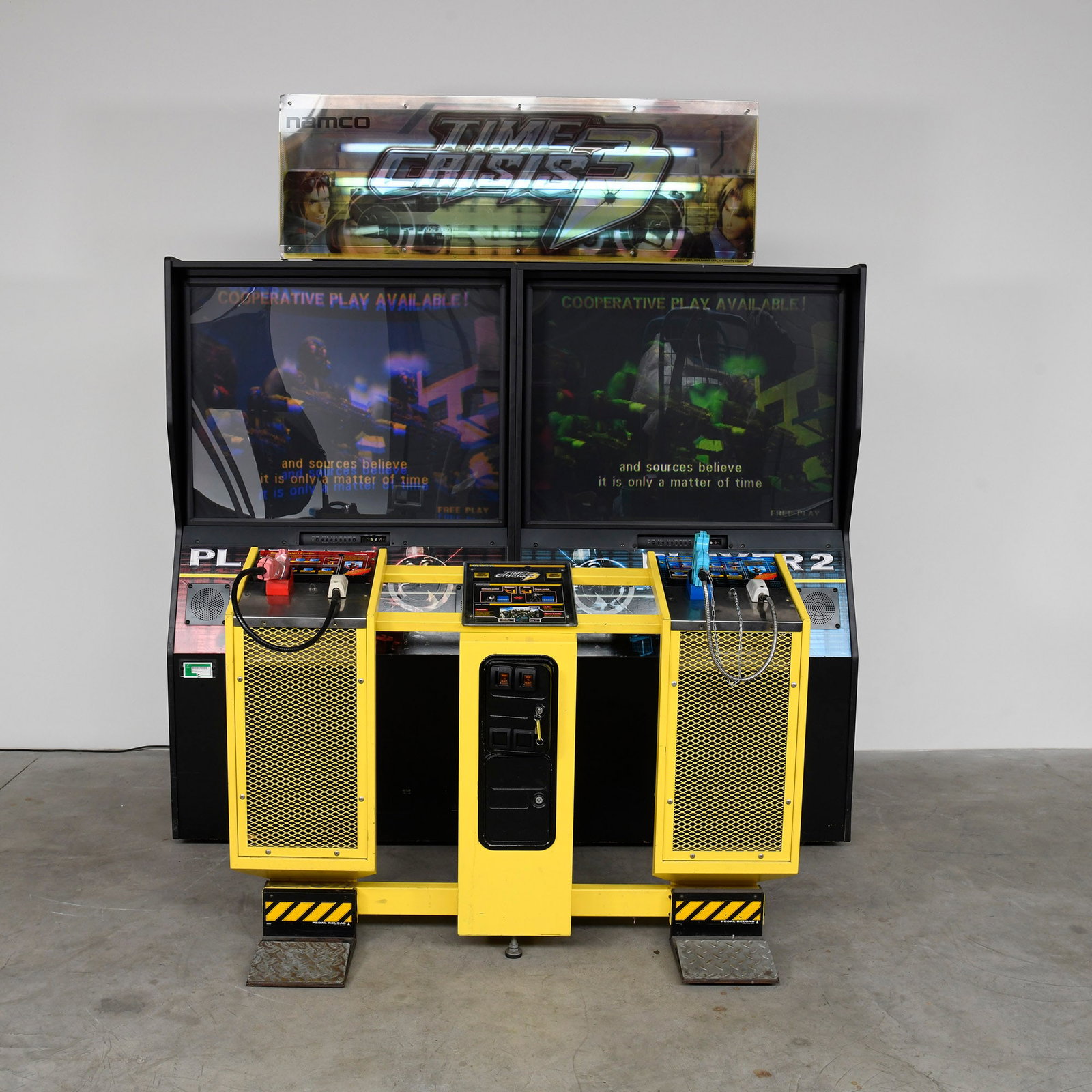 Namco Time Crisis 3 Twin Arcade Game (2003) (1 of 19)