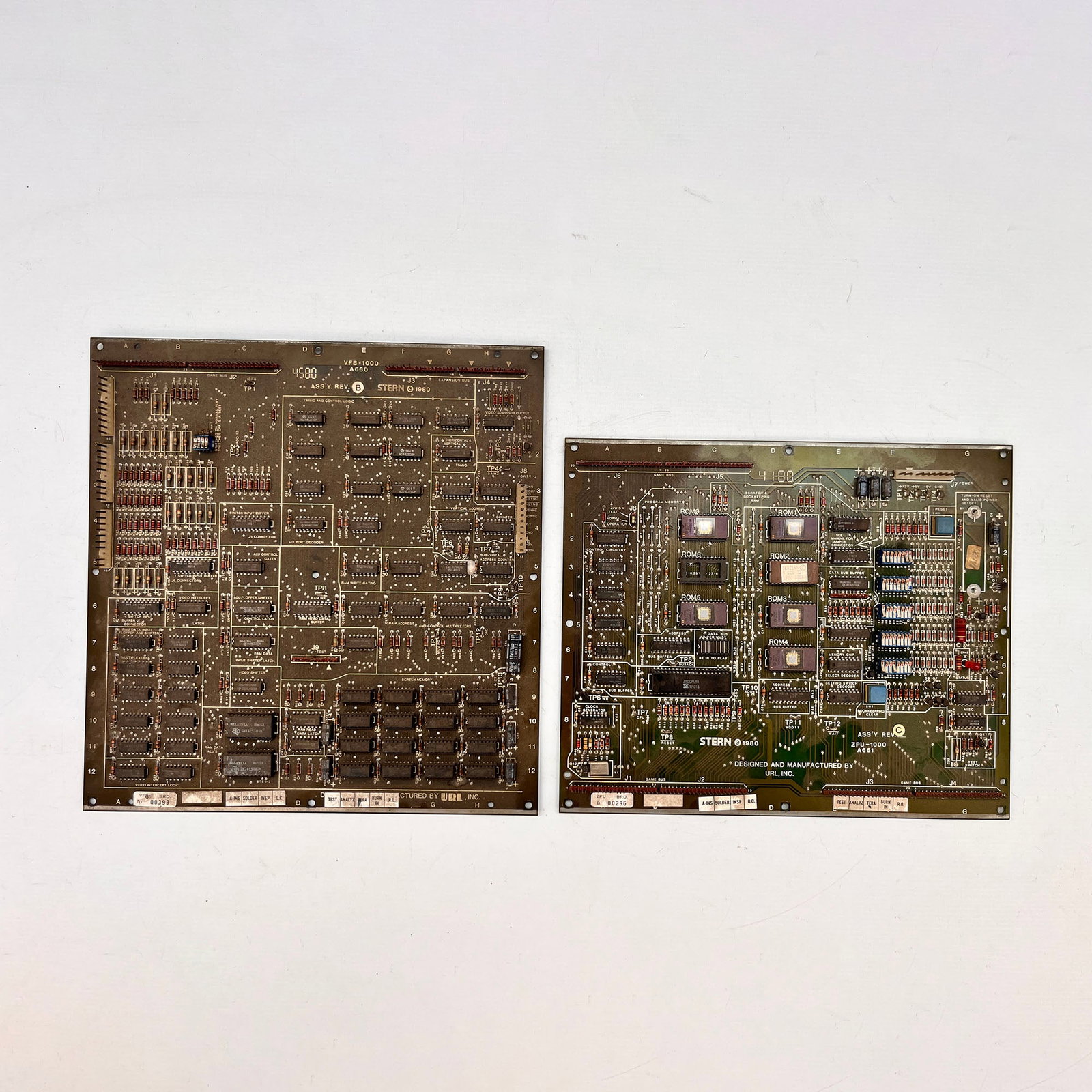 Bezerk Stern Arcade Game PCB (1 of 5)