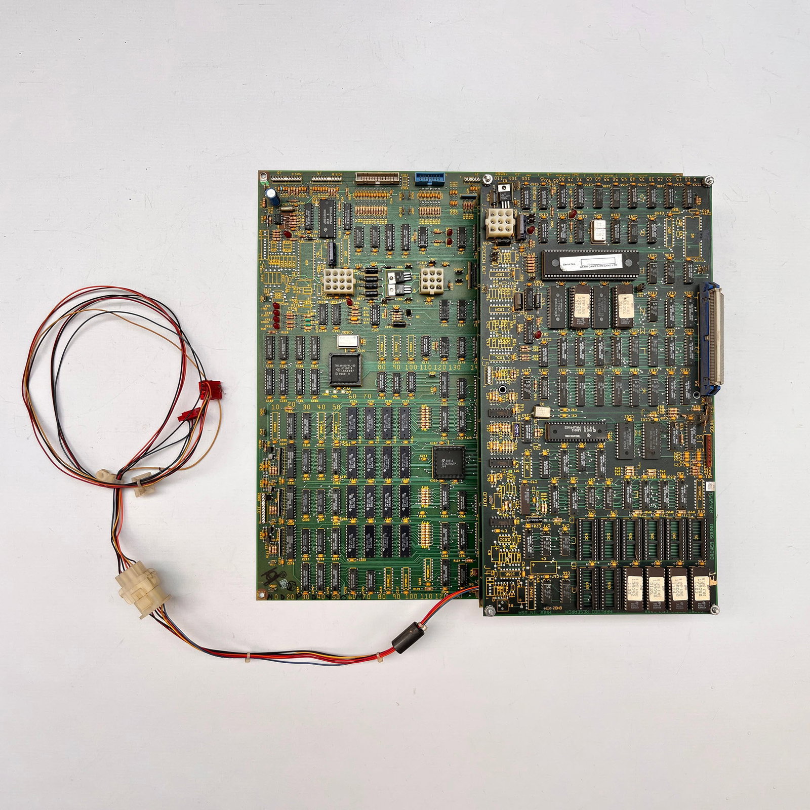 Hard Drivin' Atari Arcade Game PCB Extracted from a Working Cabinet (1 of 4)