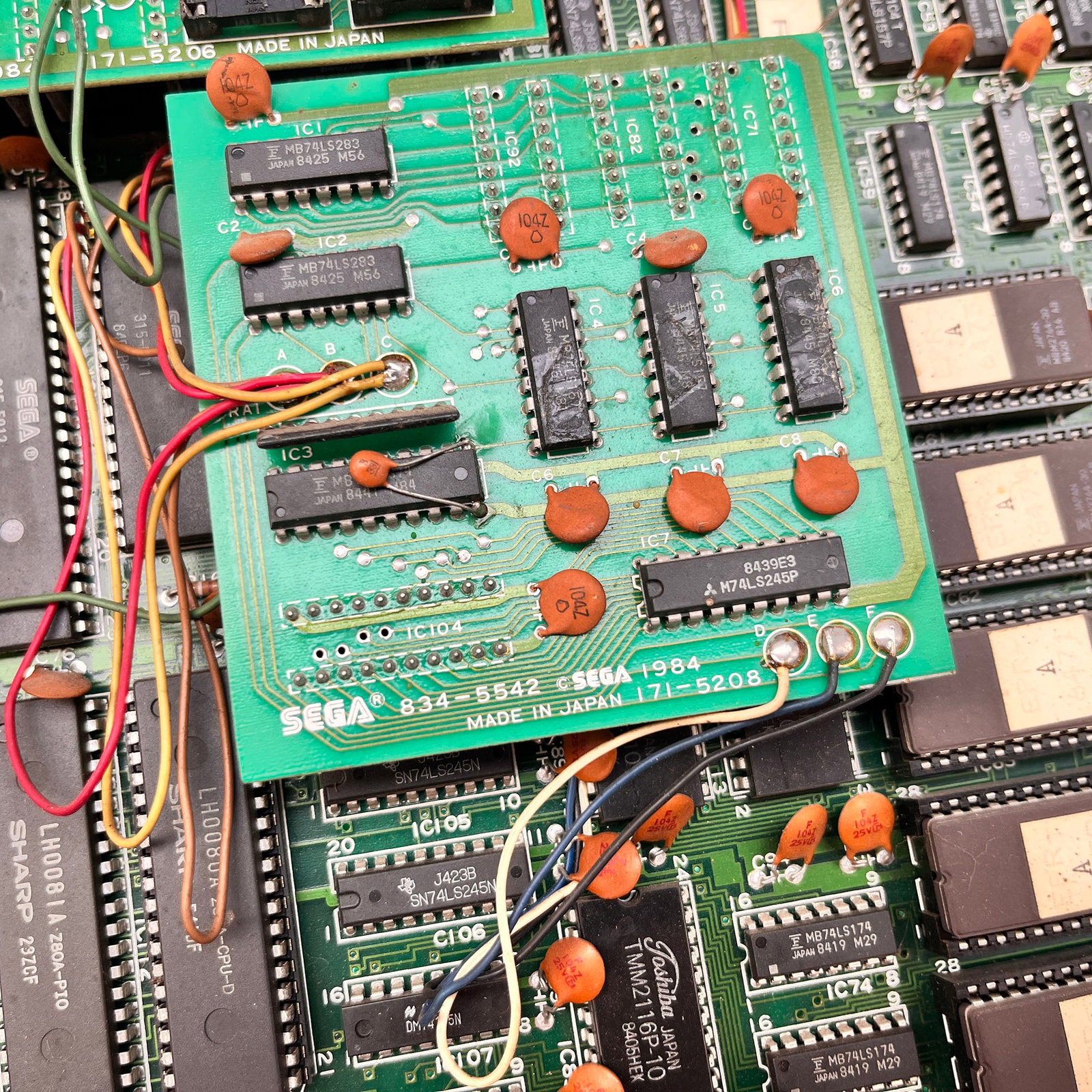Pit Fall Sega Arcade Game PCB - 4