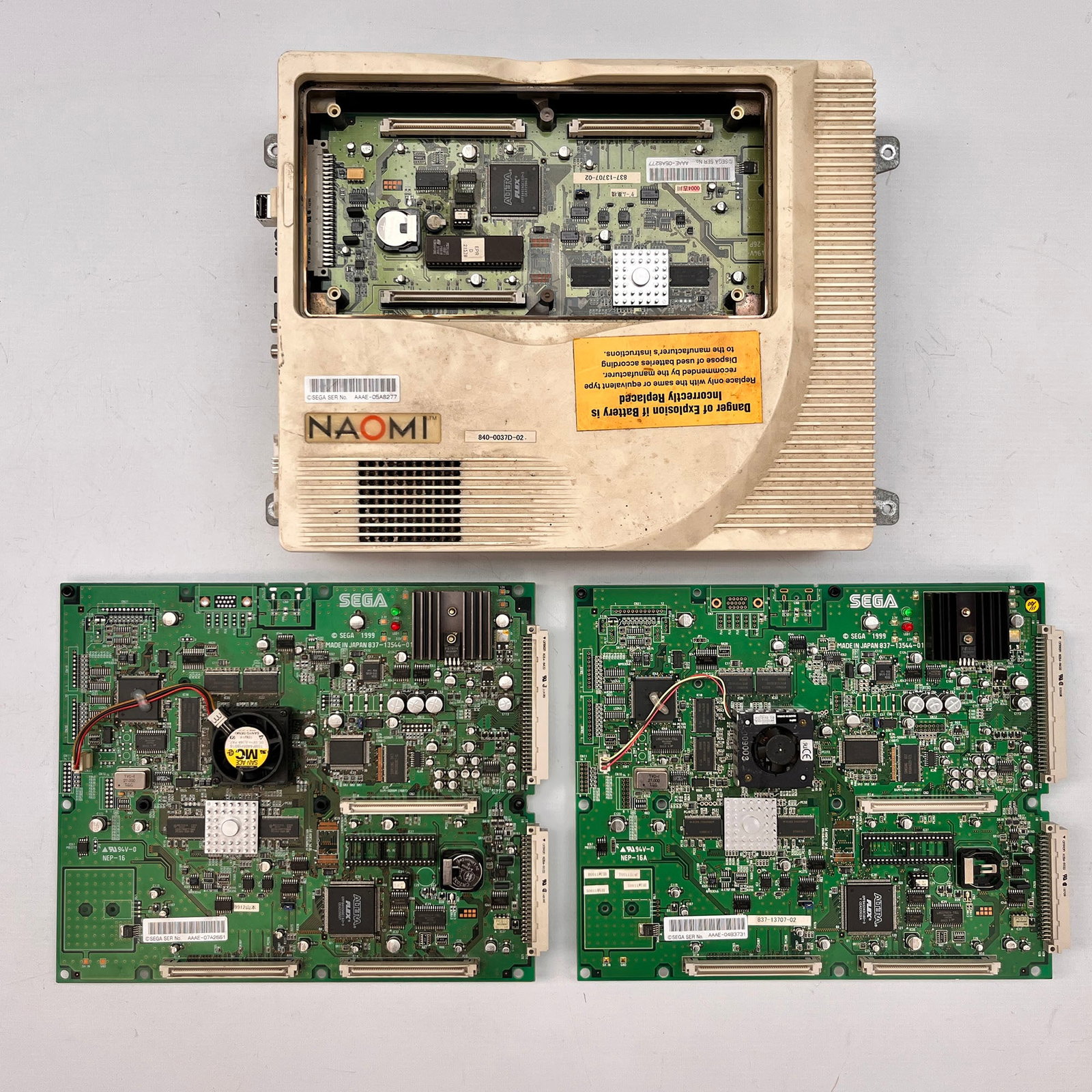 Sega Naomi Arcade System Board with 2 Extra Motherboards (1 of 7)