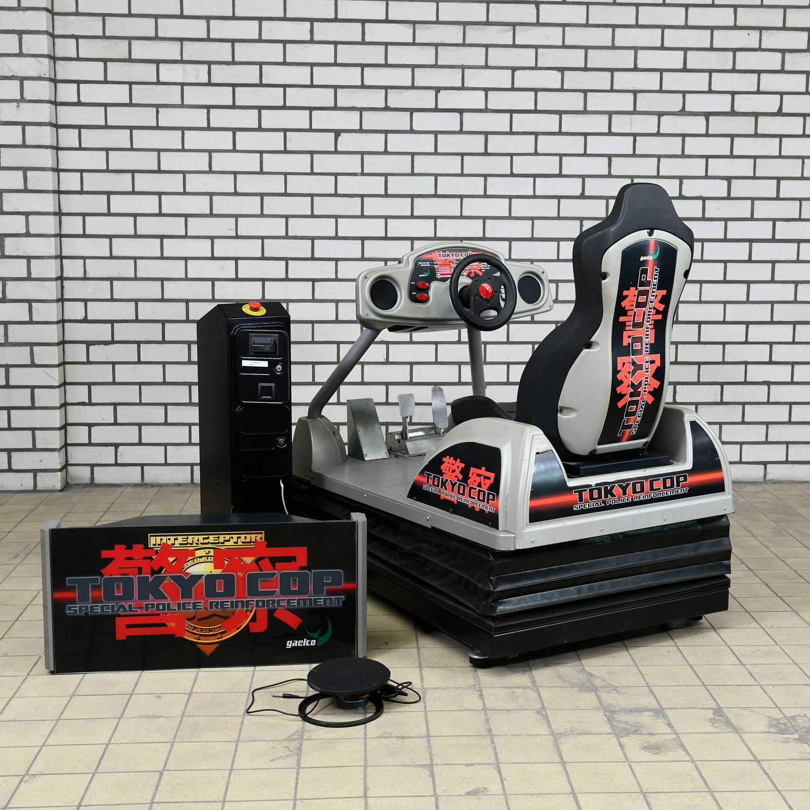 Tokyo Cop Special Police Reinforcement Arcade Game Parts Gaelco (2003) (1 of 12)