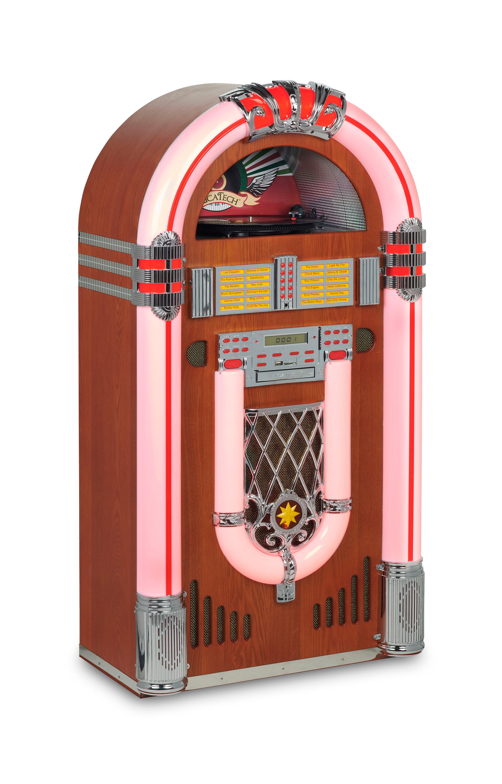RR2500 Premium LED Jukebox Brown with Full Options (1 of 10)