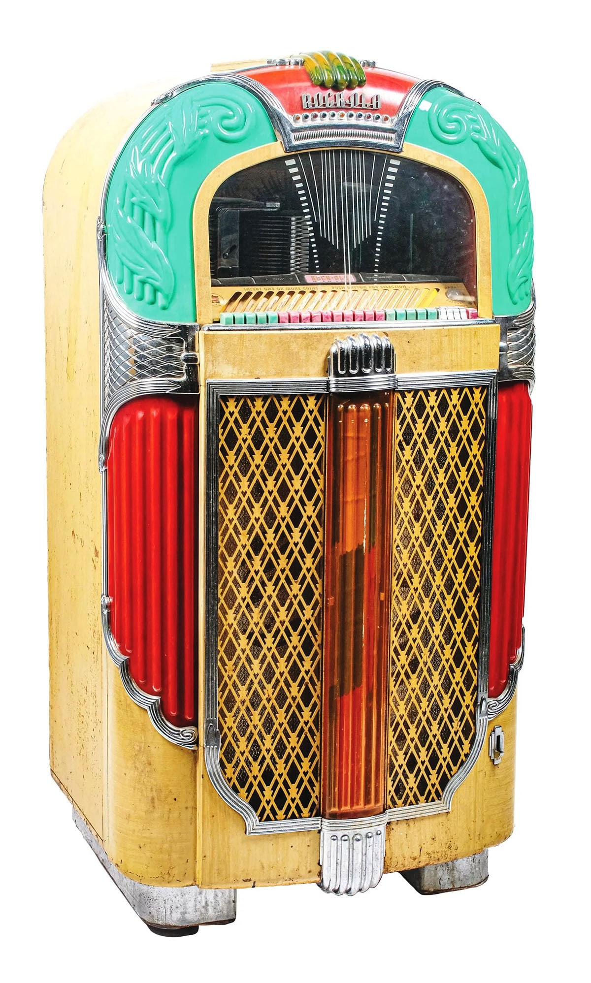 Rock-Ola Model 1428 "Magic-Glo" Jukebox (1948 - 1949) (1 of 6)